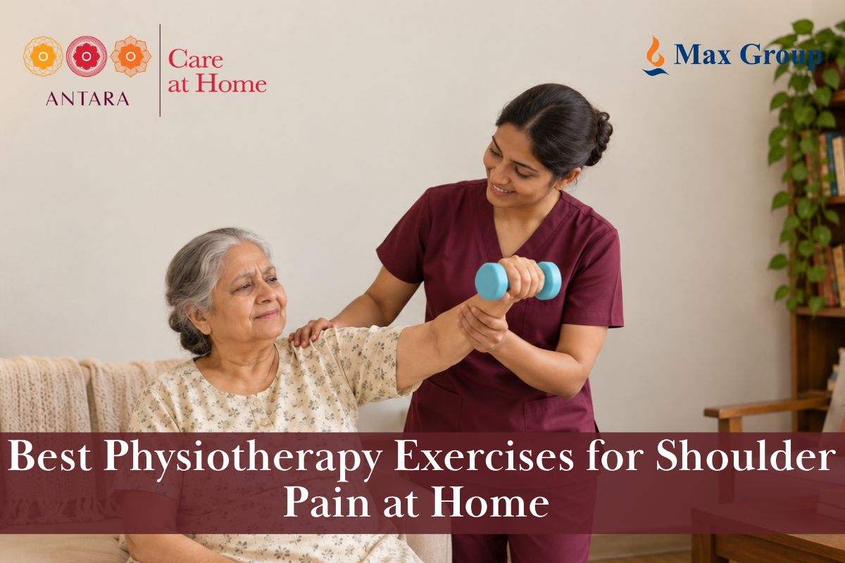 elderly getting its physiotherapy for should pain done from Antara home physiotherapist