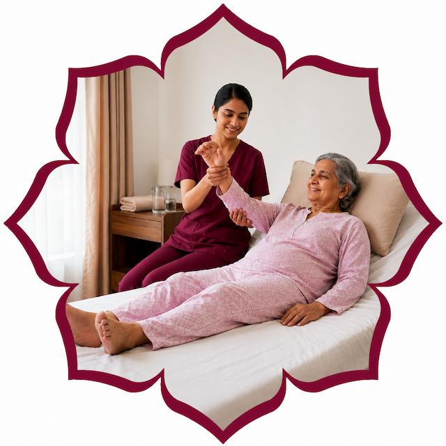 Stroke Rehabilitation Recovery: 80 Year old female